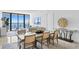 Modern dining room with water views and contemporary decor at 2912 W Santiago St # 1703, Tampa, FL 33629