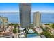 Luxury condo building with pool and tennis court at 2912 W Santiago St # 903, Tampa, FL 33629