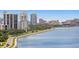 Panoramic aerial view of cityscape and waterfront at 2912 W Santiago St # 903, Tampa, FL 33629