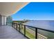 Expansive balcony offering breathtaking waterfront views at 2912 W Santiago St # 903, Tampa, FL 33629