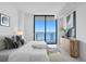 Bright bedroom with water views and stylish decor at 2912 W Santiago St # 903, Tampa, FL 33629