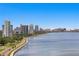 Stunning aerial view showcasing the cityscape and waterfront at 2912 W Santiago St # 903, Tampa, FL 33629