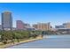Aerial view of the cityscape and waterfront at 2912 W Santiago St # 903, Tampa, FL 33629