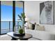 Serene living area with water views and stylish decor at 2912 W Santiago St # 903, Tampa, FL 33629