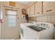 Convenient laundry room with washer and dryer hookups at 7131 El Dewitt St, Zephyrhills, FL 33541