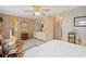 Bright bedroom with ample space and built-in dresser at 7131 El Dewitt St, Zephyrhills, FL 33541