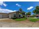 Single story home with landscaped lawn and attached garage at 3283 Hilary Cir # 2C, Palm Harbor, FL 34684
