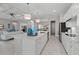 Open kitchen with large island and breakfast nook at 10386 Calumet Blvd, Port Charlotte, FL 33981