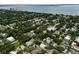 Wide neighborhood view, showcasing houses near the waterfront at 3104 W Fielder St, Tampa, FL 33611