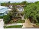 Aerial view of a two-story house with driveway at 3104 W Fielder St, Tampa, FL 33611