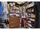 Large walk-in closet with ample shelving and hanging space at 3104 W Fielder St, Tampa, FL 33611