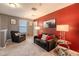 Cozy loft sitting area with comfortable seating at 409 Serenity Mill Loop, Ruskin, FL 33570