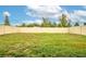 Large fenced backyard with grassy area, perfect for outdoor activities at 409 Serenity Mill Loop, Ruskin, FL 33570
