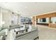 Community room with comfortable seating, TV, and game tables at 912 Channelside Dr # 2316, Tampa, FL 33602