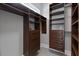 Walk-in closet with ample shelving and drawers at 638 Limona Woods Dr, Brandon, FL 33510