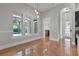 Bright dining area with large windows and marble flooring at 638 Limona Woods Dr, Brandon, FL 33510