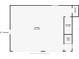Floor plan of a detached garage with storage and upstairs access at 638 Limona Woods Dr, Brandon, FL 33510