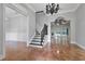 Grand foyer with marble floors and staircase at 638 Limona Woods Dr, Brandon, FL 33510