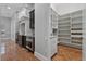 Walk-in pantry with custom shelving providing ample storage space at 638 Limona Woods Dr, Brandon, FL 33510
