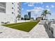 Enjoy a relaxing game of putting on this artificial turf putting green at 2910 W Barcelona St # 802, Tampa, FL 33629