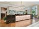 Elegant lobby with modern reception desk and artwork at 2910 W Barcelona St # 802, Tampa, FL 33629