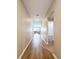 Long hallway leading to living areas at 13336 Great Plains Dr, Riverview, FL 33579