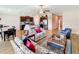 Open living room showcasing a spacious layout, hardwood floors, and ample natural light at 13336 Great Plains Dr, Riverview, FL 33579