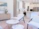 Modern kitchen features stainless steel appliances and white shaker cabinets at 18390 Fremont Ave, Port Charlotte, FL 33954