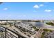 Balcony view overlooking a building and water with ships, offering scenic cityscape vistas at 449 S 12Th St # 1903, Tampa, FL 33602