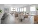 Spacious living room with light and bright decor, and city views at 5120 Marina Way # 8805, Tampa, FL 33611