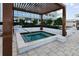 Relax in this private hot tub under a pergola at 5120 Marina Way # 8805, Tampa, FL 33611