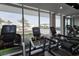 Modern gym with cardio and weight training equipment at 5120 Marina Way # 8805, Tampa, FL 33611