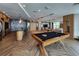 Game room featuring a pool table and kitchenette at 5120 Marina Way # 8805, Tampa, FL 33611