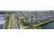Aerial view of the community, showcasing its modern design at 5120 Marina Way # 8805, Tampa, FL 33611