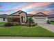 House exterior showcasing a charming curb appeal at 31545 Colada Drift Way, Wesley Chapel, FL 33545