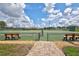 Well-maintained tennis and pickleball courts at 10906 Holly Cone Dr, Riverview, FL 33569