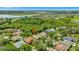 Aerial view of the home's serene location in a quiet neighborhood at 10906 Holly Cone Dr, Riverview, FL 33569