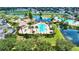 Aerial view of community pool and recreation area at 10906 Holly Cone Dr, Riverview, FL 33569