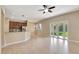 Kitchen with stainless steel appliances and granite countertops at 10906 Holly Cone Dr, Riverview, FL 33569
