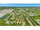 Aerial view of home and community, showcasing location and neighborhood at 10906 Holly Cone Dr, Riverview, FL 33569