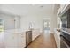 Spacious kitchen island with stainless steel appliances at 13150 Homestead Ln, Parrish, FL 34219