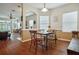 Casual dining area with hardwood flooring at 7443 Surrey Wood Ln, Apollo Beach, FL 33572