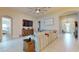 Spacious living room with large sectional sofa and TV at 11411 Drifting Leaf Dr, Riverview, FL 33579