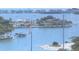 Stunning water view with boats and waterfront homes at 100 Bluff View Dr # 605A, Belleair Bluffs, FL 33770