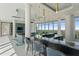 Modern lounge with bar and city views at 2910 W Barcelona St # 903, Tampa, FL 33629