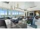 Stylish lounge with bar and city views at 2910 W Barcelona St # 903, Tampa, FL 33629