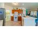 Modern kitchen with stainless steel appliances and wooden cabinetry at 1940 Inverness Greens Dr # 1940, Sun City Center, FL 33573