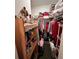 Spacious walk-in closet with ample shelving and hanging space at 35226 Janine Dr, Zephyrhills, FL 33541