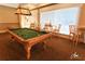 Recreational billiards room, complete with a pool table at 17104 Carrington Park Dr # 528, Tampa, FL 33647