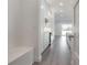 Modern kitchen leading to a view of the dining and seating areas at 5530 N 9Th St # 5, Tampa, FL 33604
